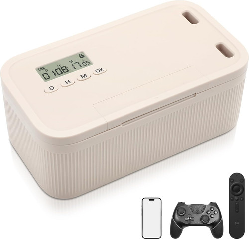 Timer lock box safe - box,, timed