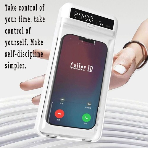 Transparent phone lock - transparent, box