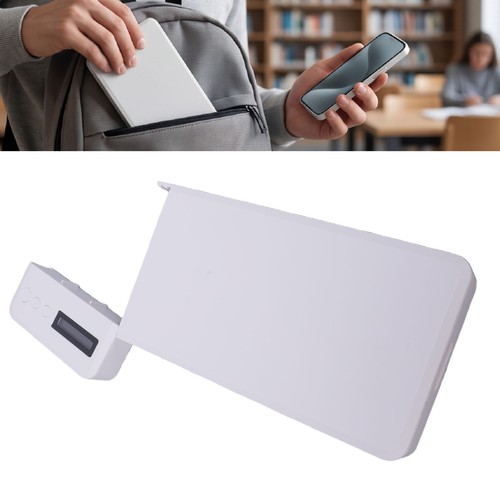 Portable phone lock box with - portable,